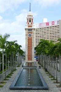 Clock clock tower palm