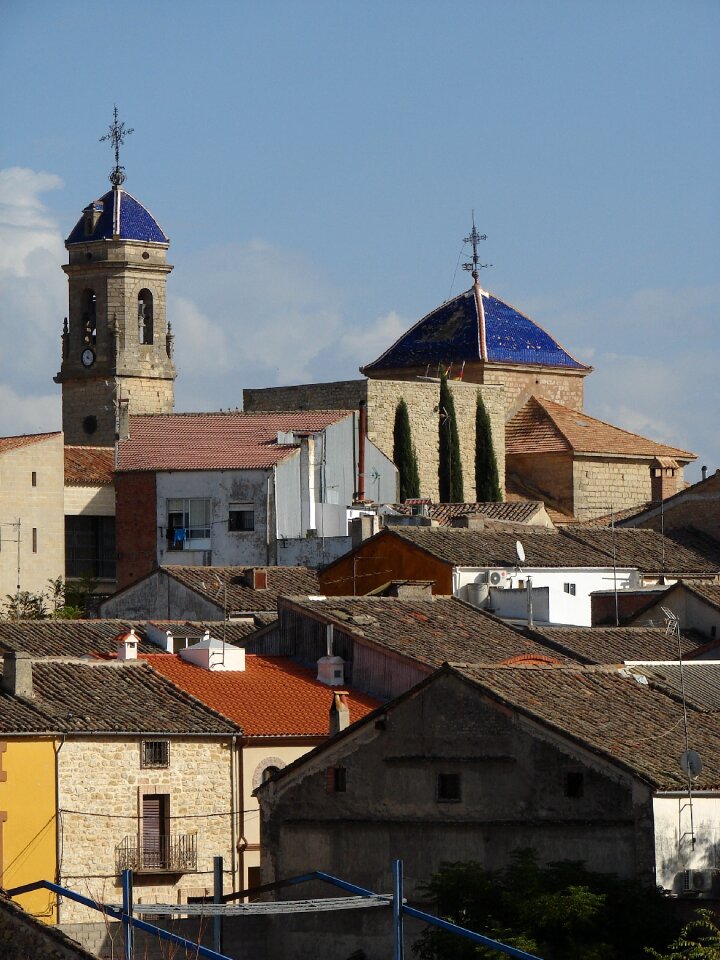 Blue church spain
