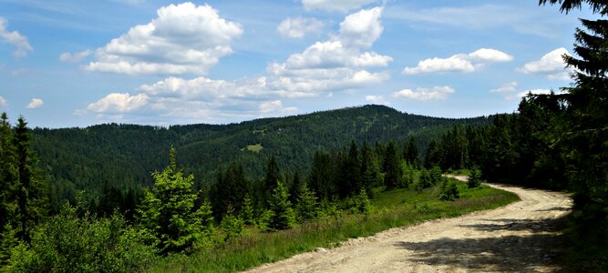 Poland tourism hiking trail