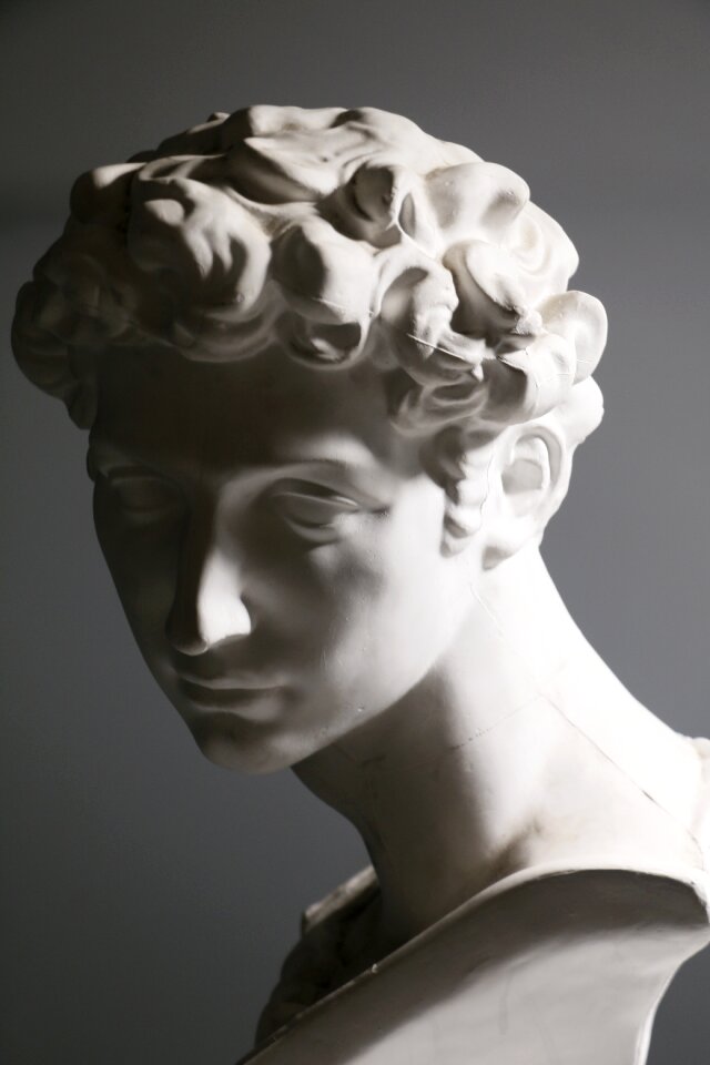 Bust art greek