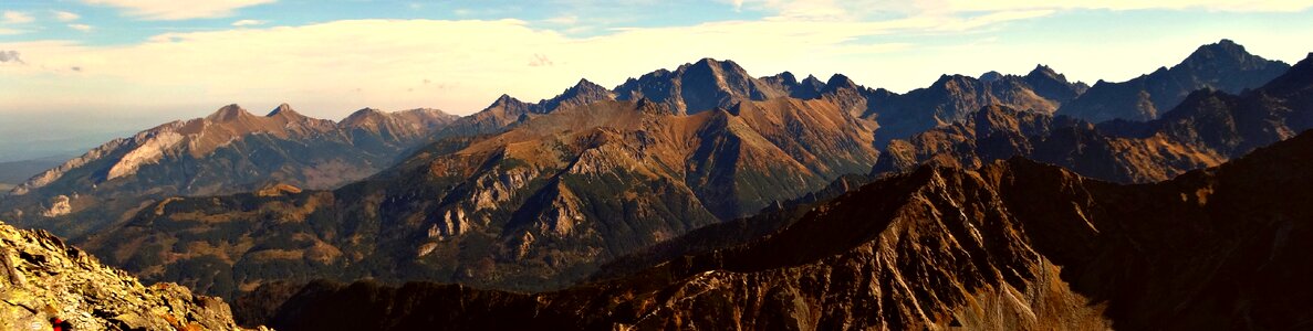 Landscape nature tops photo