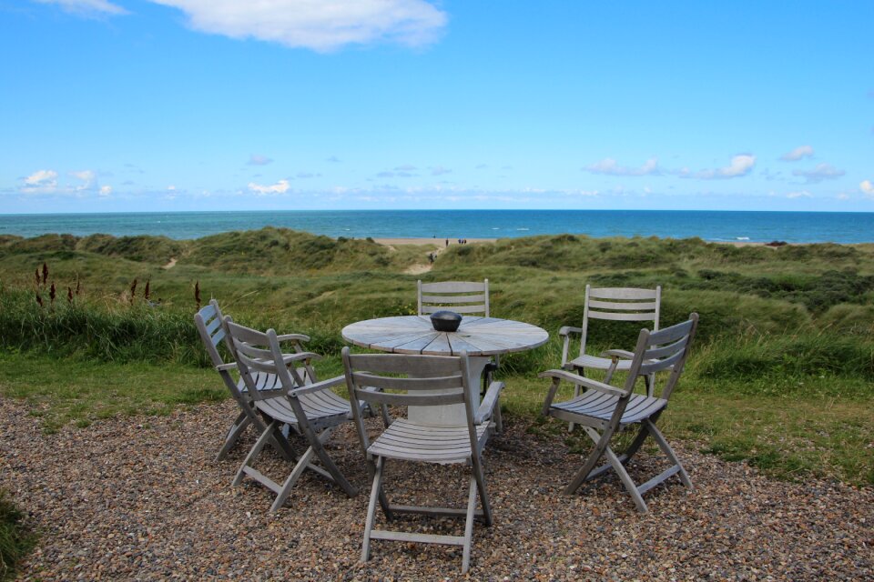 Chairs the north sea dune