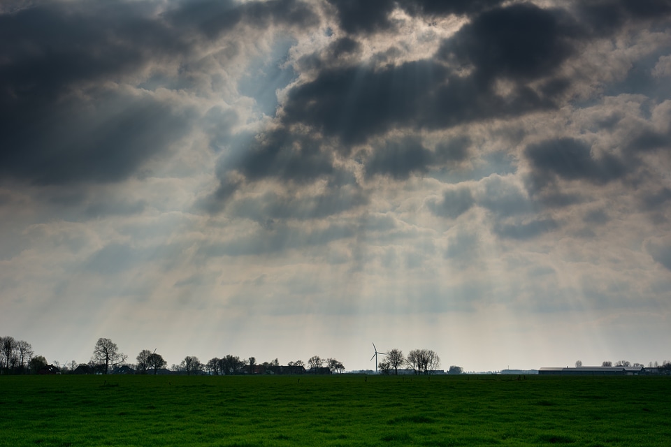 Clouds weather dramatic