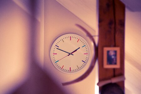 Clock hour minute photo