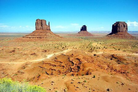 Desert immensity landscape photo