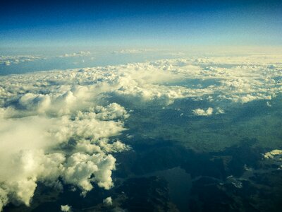 Sky nature flying photo