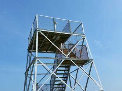 Nature stairs metal