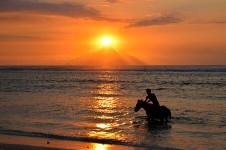 Sea water beach