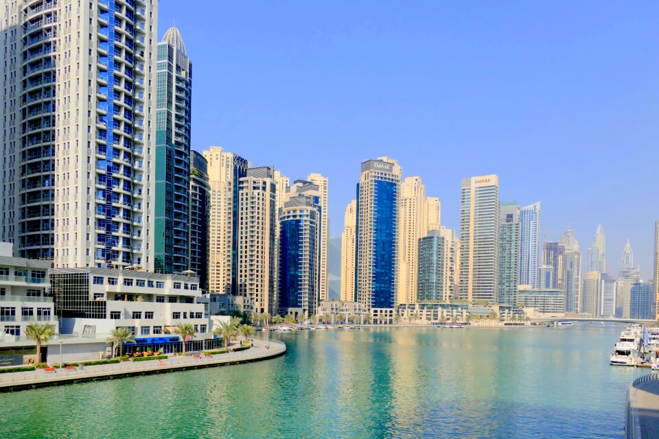 Architecture skyscraper bay