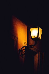 Night shadow street photo