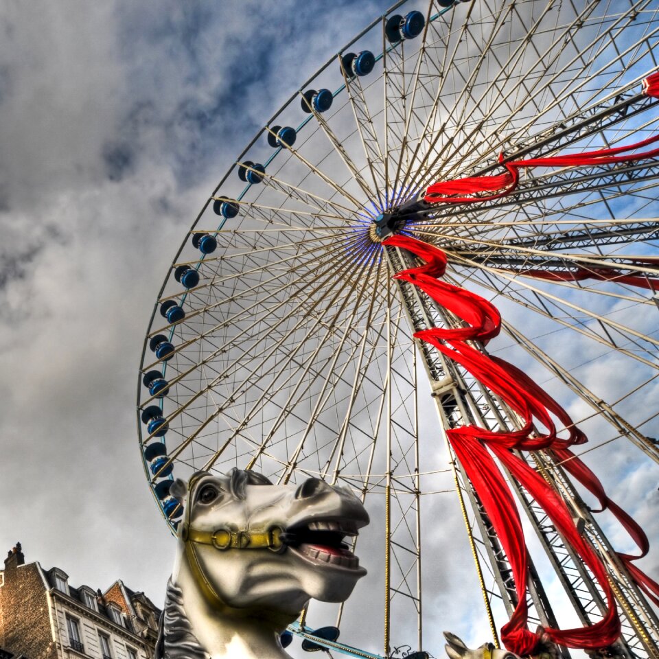 Ferris wheel lille christmas
