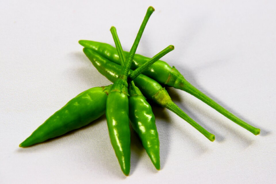 Hot vegetables pepper