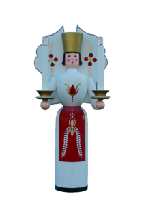 Figure decoration wing