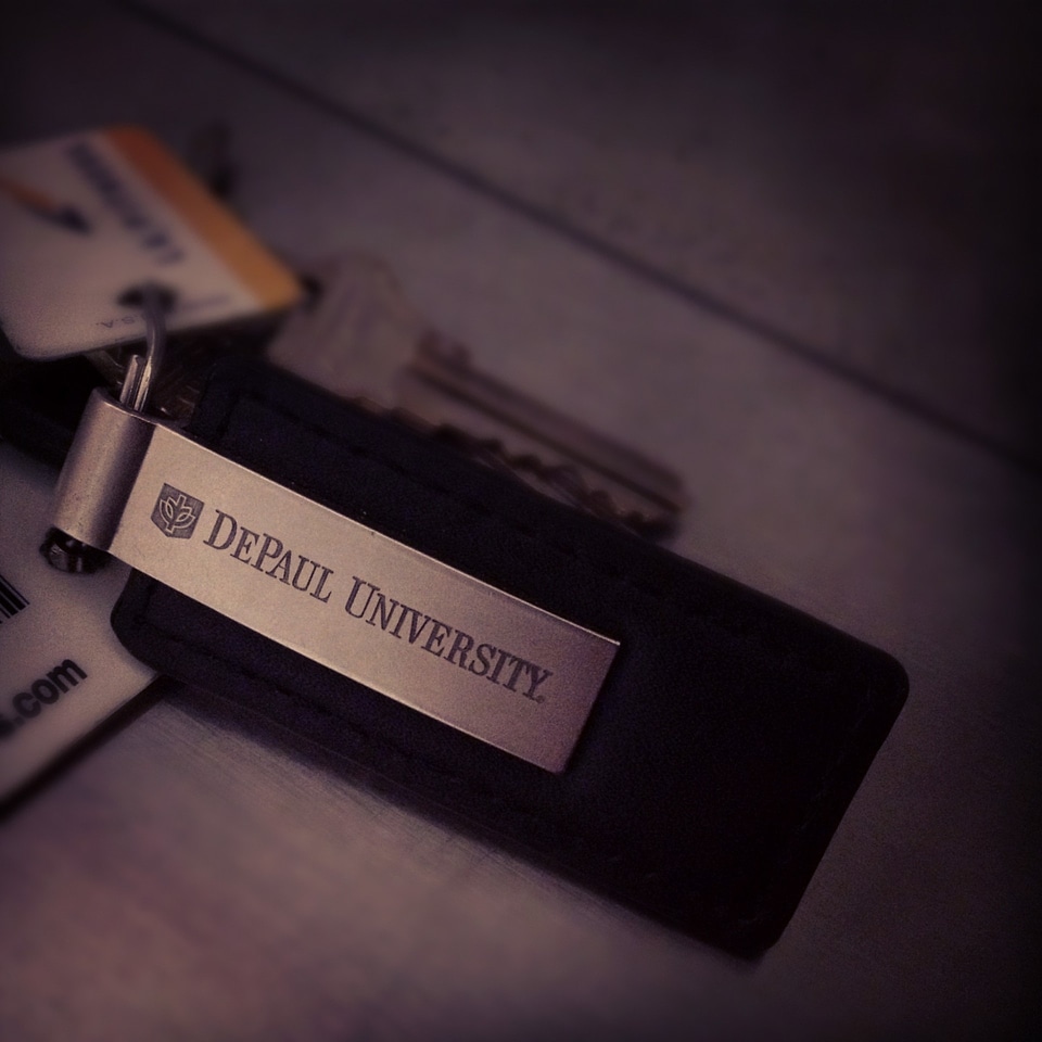 Depaul university school emblem
