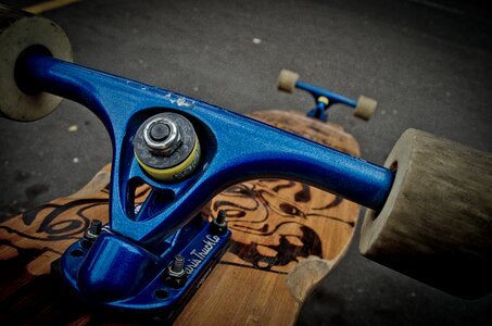 Table truck blue