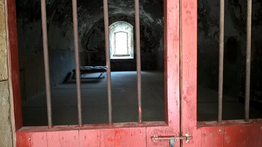 Balusters jail prison photo