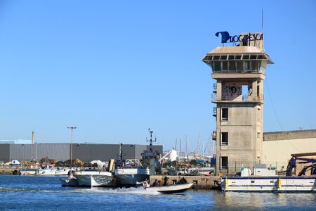 Tower abandoned concrete