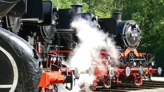Steam new locomotives deutsche bundesbahn photo