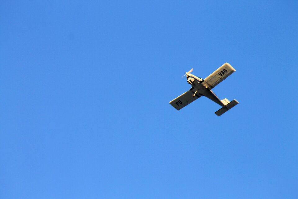 Day blue sky wing