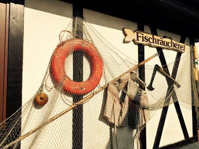 Vacations baltic sea fishing net