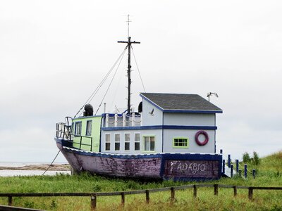 Boat house ocean