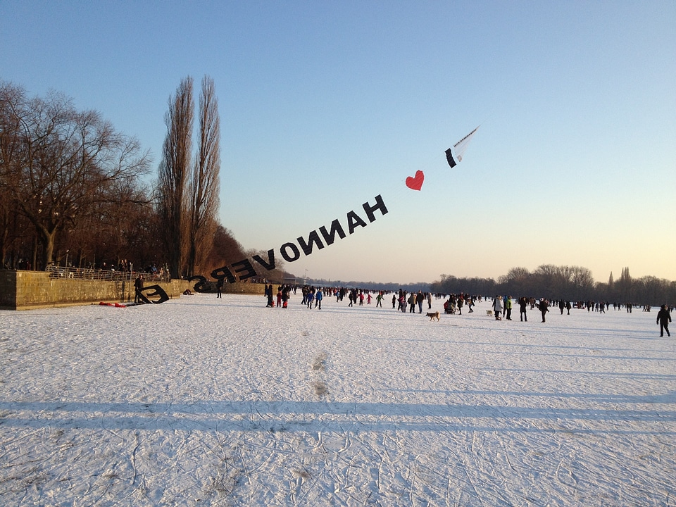 Skate winter ice skating