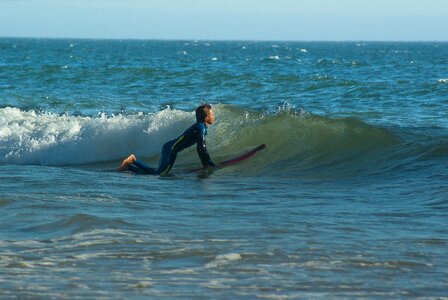 Ocean surf waves photo