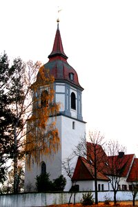 Building chapel steeple photo