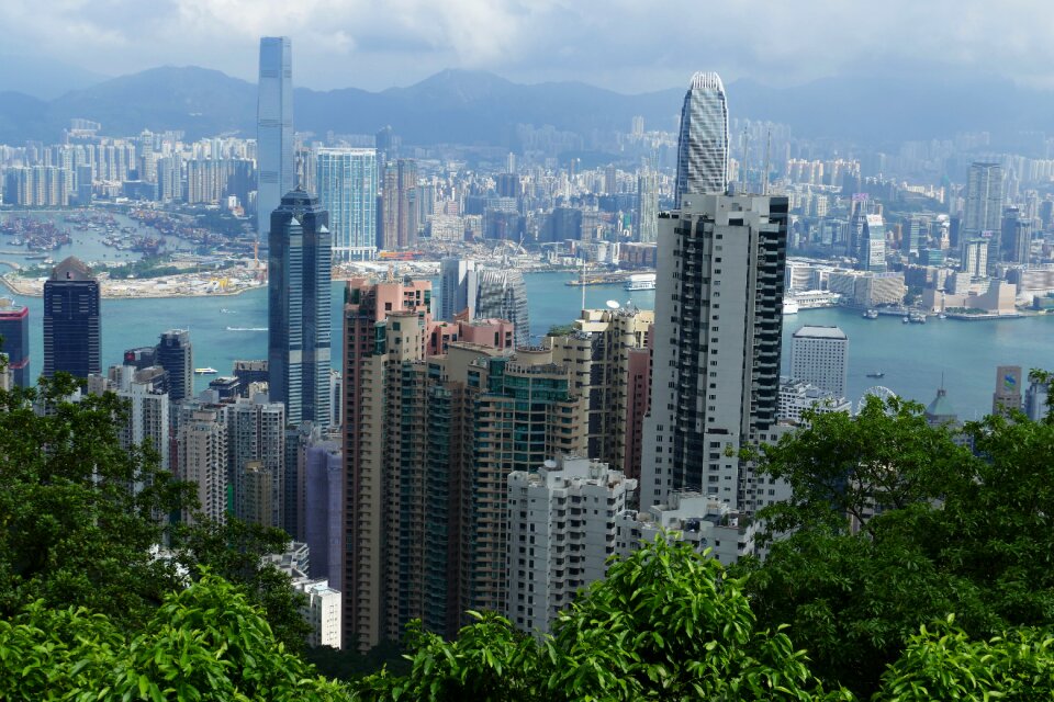 Asia city big city
