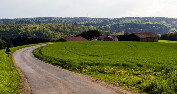 Nature landscapes valley