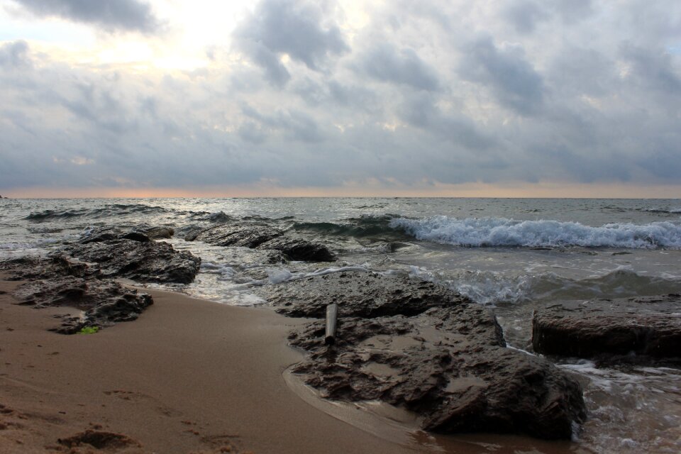 Coastline landscape nature