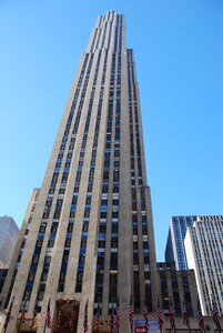 Rockefeller new york sky