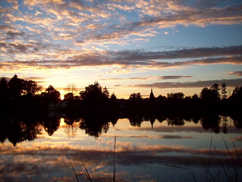 Bank landscape water photo