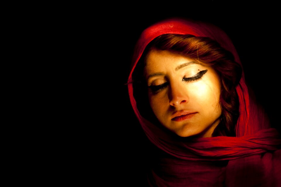 Woman human model