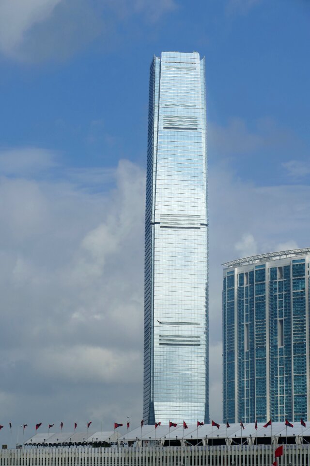 Asia big city skyline