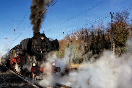 Train steam railway railway nostalgia photo