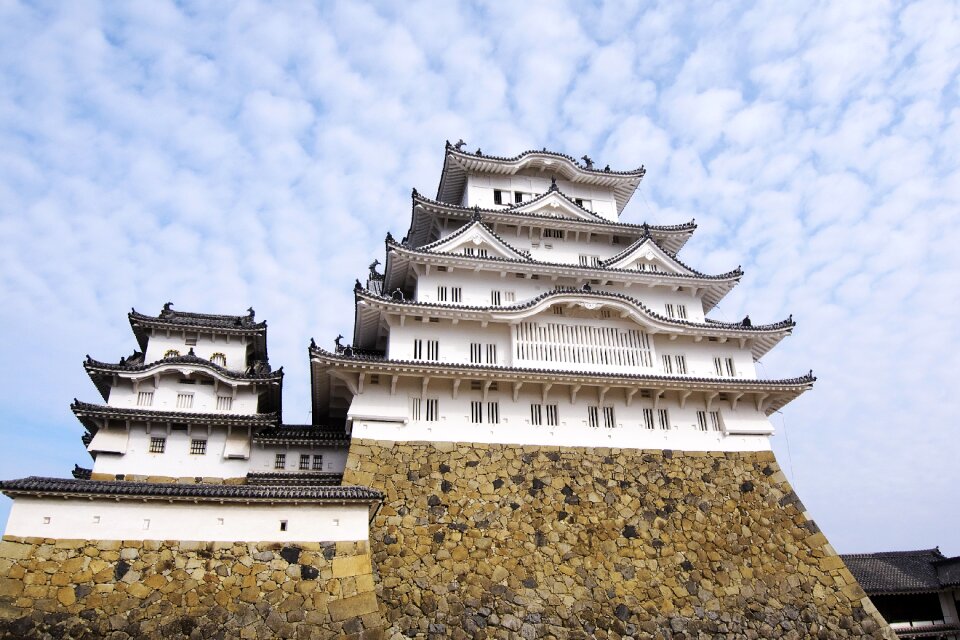 Himeji castle building himeji