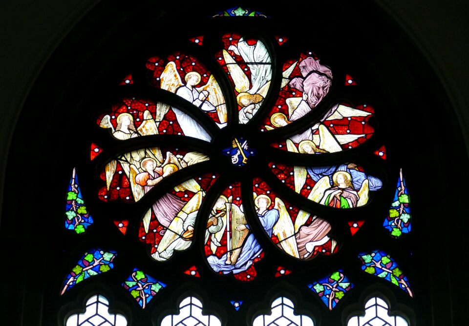 Stained glass image england