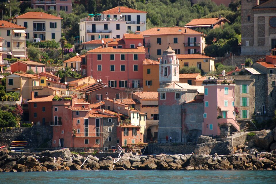 Liguria italy colors