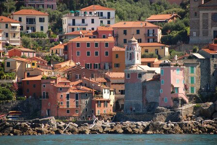 Liguria italy colors photo