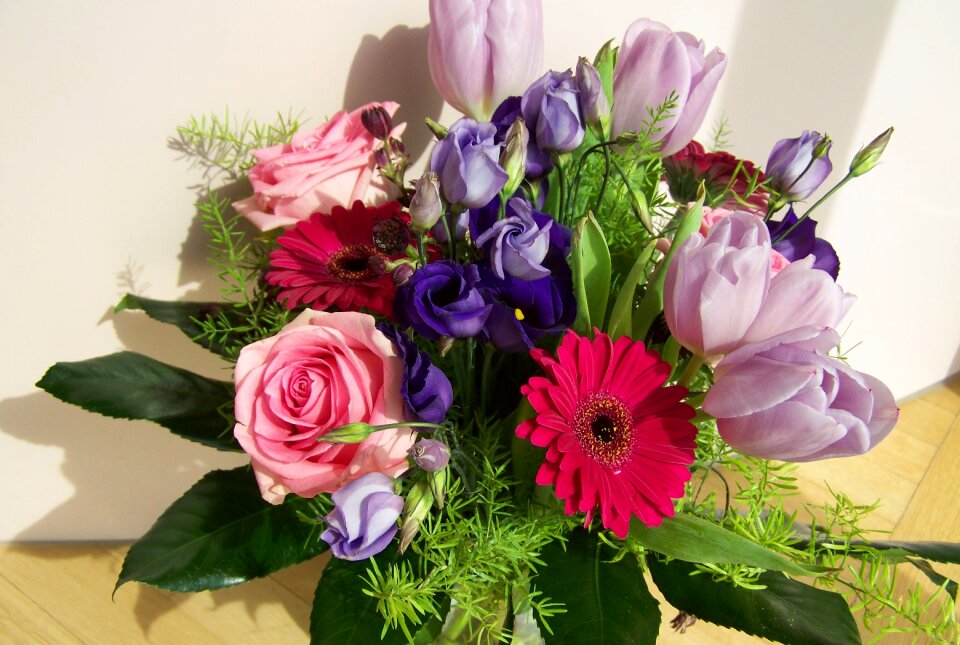 Bunch of flowers motley cut flower