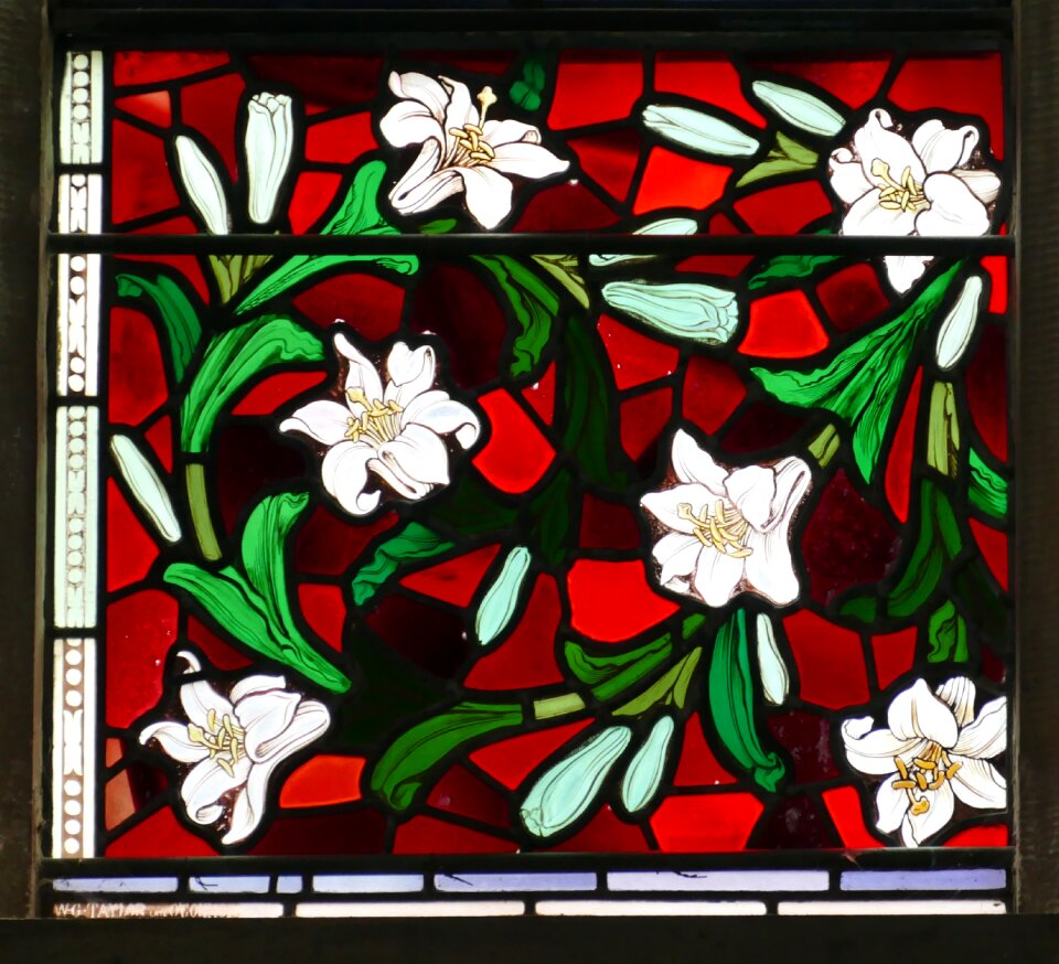 Stained glass image england