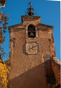 Sundial bell tower church photo