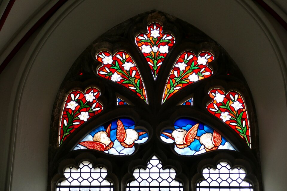 Stained glass image england