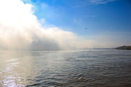 Water mist travel photo
