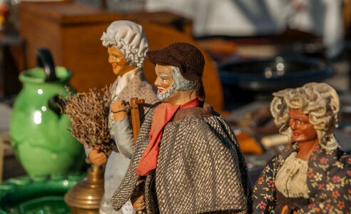 Santons figurine clay