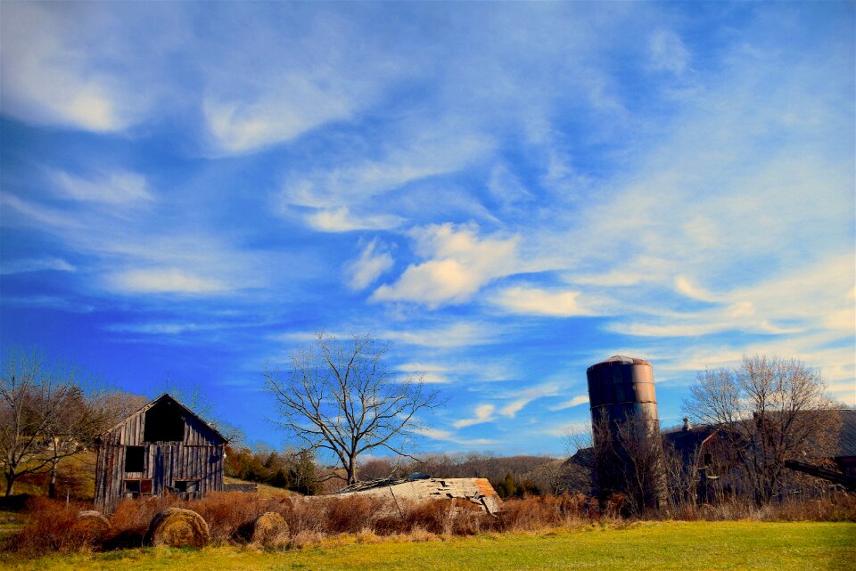 Rural farming country photo