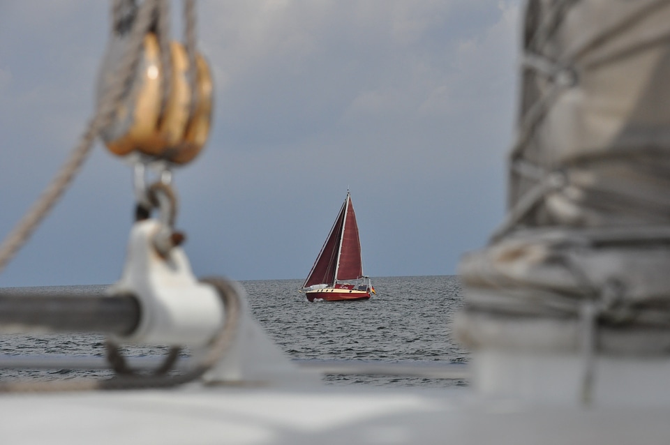 Wind wave the baltic sea