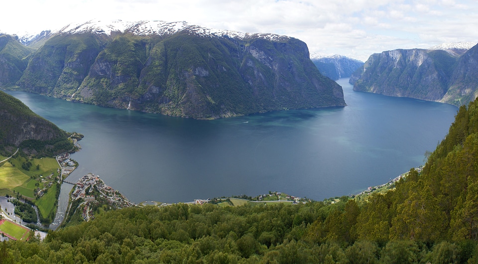 Norway sogne fjord photo