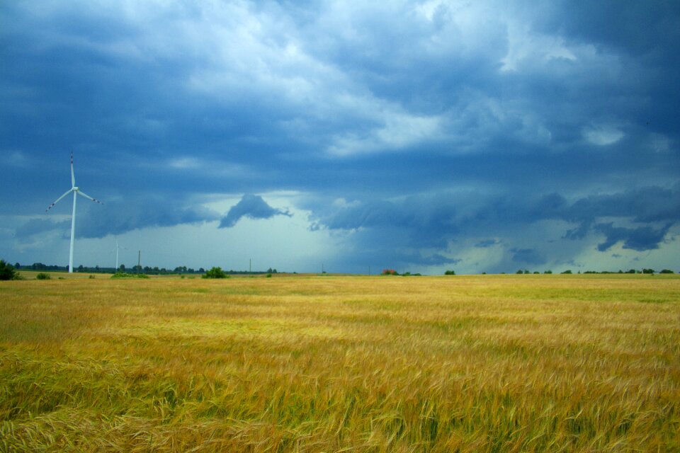 Weather cloud landscape